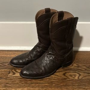 Tecovas Ostrich Boots